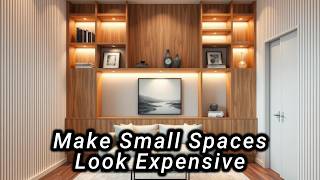 Cozy Small Space Hacks That Feel Luxurious | Smart Layout Ideas for Elegant Living 🏡