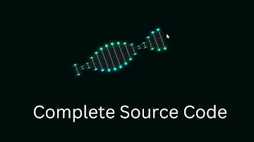 DNA Animation with Source Code Pure CSS| CodingWithRohani