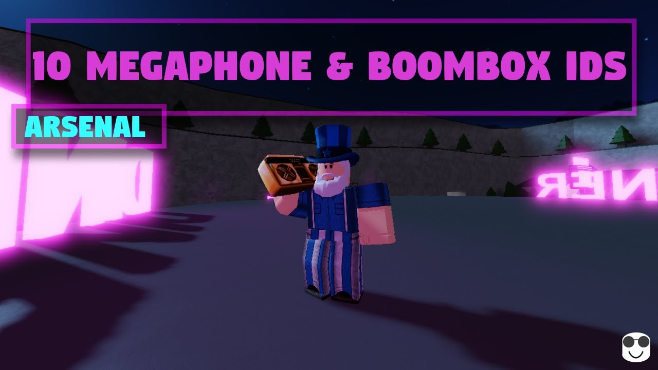 10 More ROBLOX Arsenal Megaphone Emote Ids - YouTube