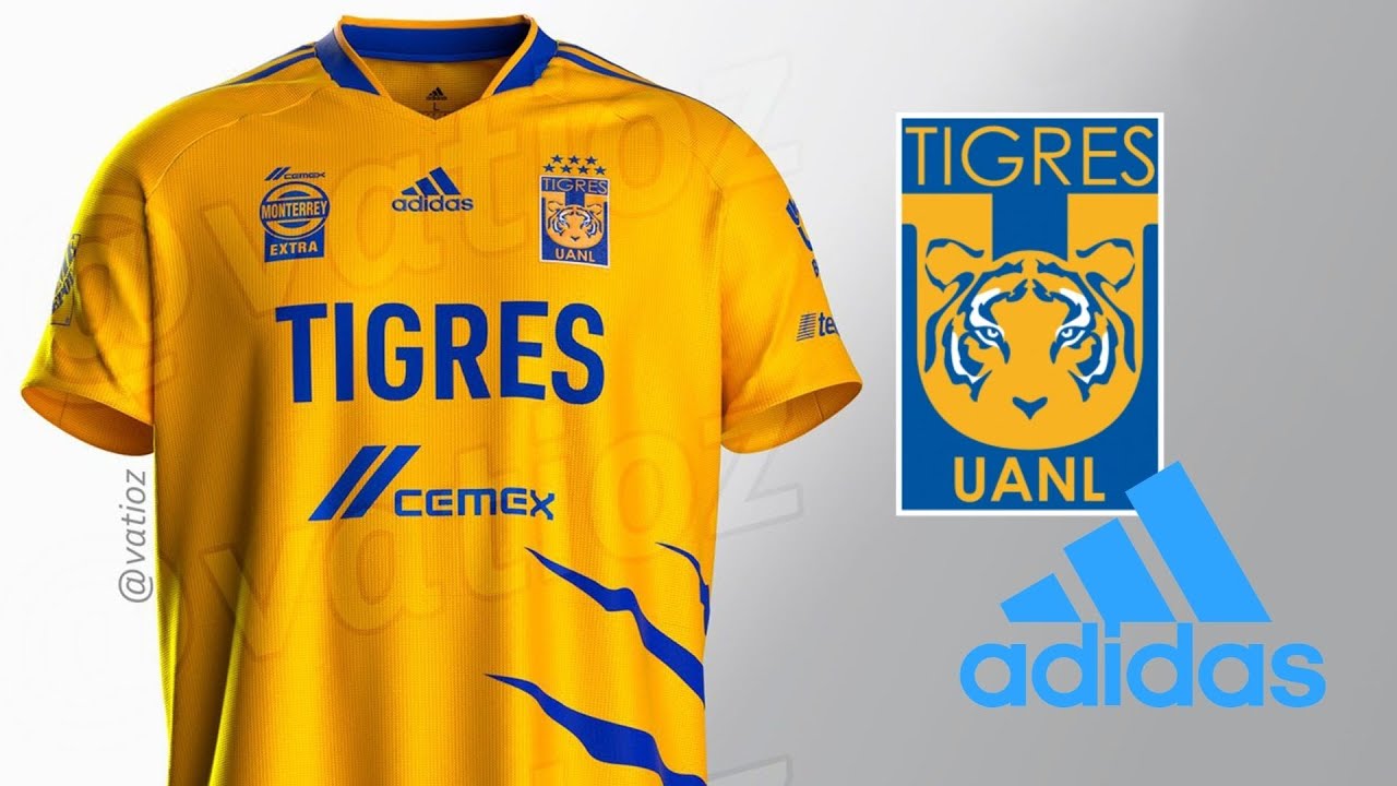 JERSEY adidas Tigres para 2022 - YouTube