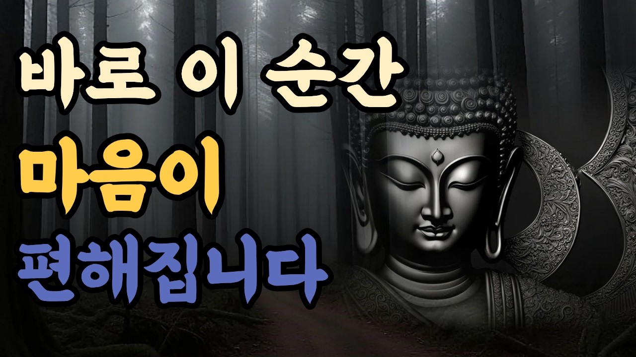 마음이 편해지는 순간은 따로 있습니다 | 부처님 말씀