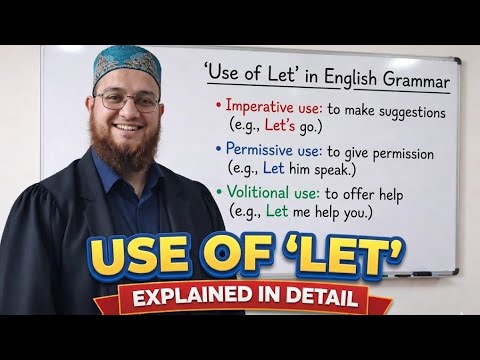Rules For Using Let Use of Let #let #modalverbs #basics #english #tenses #education #verbs ...