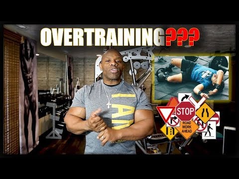 SIGNS of OVERTRAINING *** Know when to STOP *** - YouTube