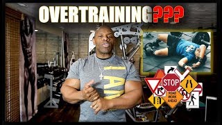 SIGNS of OVERTRAINING    *** Know when to STOP ***