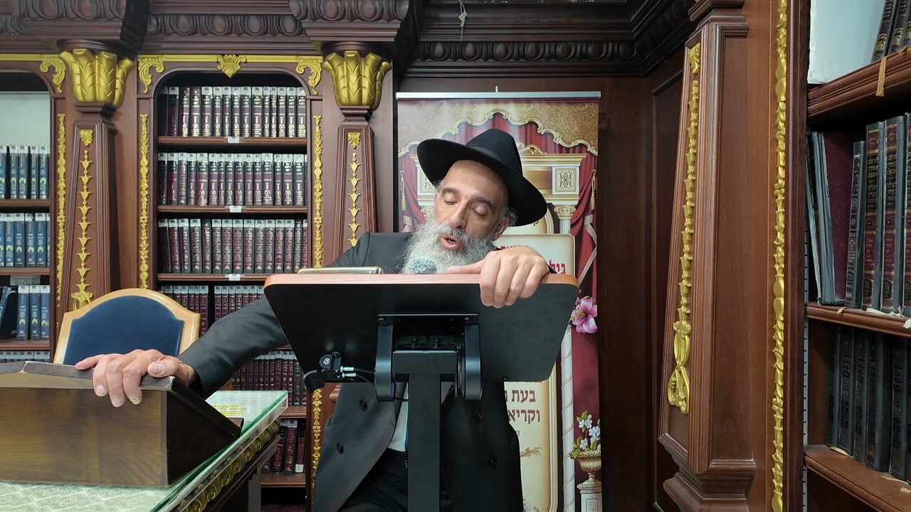 הרב מאיר דוד שמואלי - האוצר היומי סדר פג'