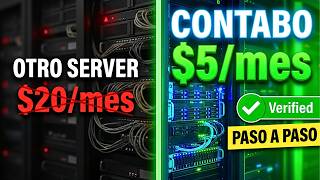 Como crear servidor VPS en CONTABO por solo $5/mes paso a paso