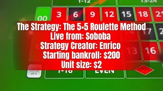 I Played The 5×5 Roulette Method LIVE With Real Money – 25 Numbers Covered