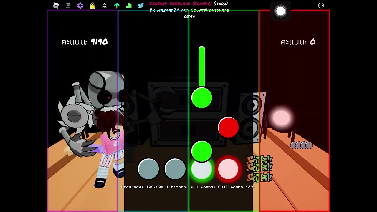 Censory overload but if I lose pfc the video will end