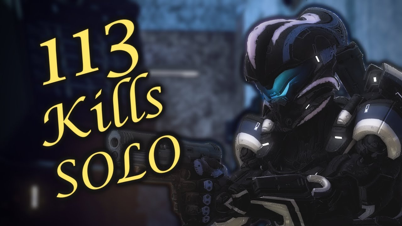 Halo 5 Infection - 113 kills on Station Zulu (Solo!)