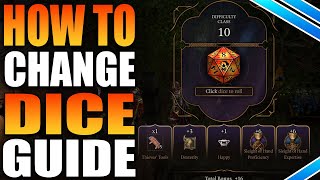 How To Change Custom Dice Skin In Baldur's Gate 3