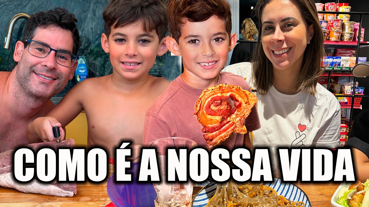 Tudo Que Comemos em 24hs | Comida Coreana