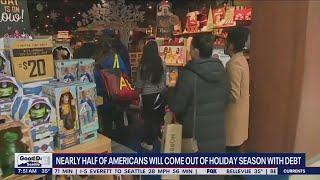 Nearly half of Americans will come out of holiday season with debt | FOX 13 Seattle