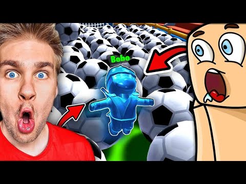 ABRA i BOBO ⚠️ REAGUJĄ na ZABRONIONE NIESAMOWITE TRIKI ⛔️ w Stumble Guys! 😱