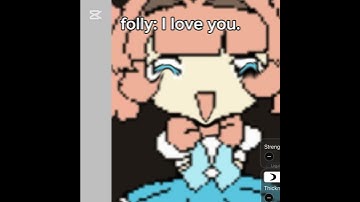 Folly: I love you. #shorts #regretevator #ibispaintx #roblox #capcut #folly