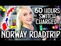 Norway roadtrip vlog how to play nintendo switch on the road with a wireless charger