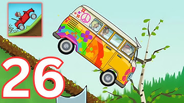 Hill Climb Racing - Gameplay Walkthrough Part 26  - JEEP (iOS, Android)