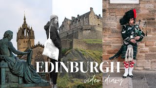 Exploring a Very Gloomy Edinburgh in Autumn