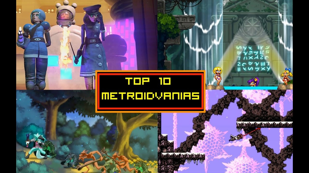 Top 10 Metroidvanias