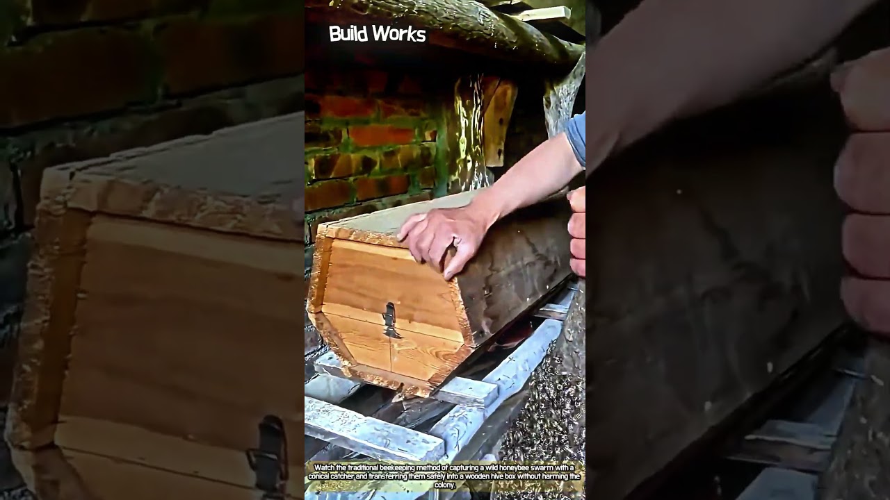 Master Beekeeper Captures Massive Wild Bee Swarm #worker #process #amazing #craft #honey adlı videoyu YouTube'da izle Master Beekeeper Captures Massive Wild Bee Swarm #worker #process #amazing #craft #honey adlı videoyu YouTube'da izle