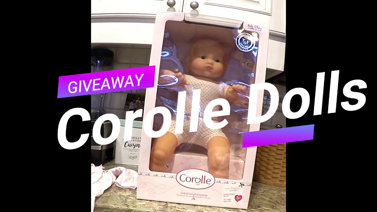 Corolle Mon Bebe Cheri Largest Baby Doll Youtube