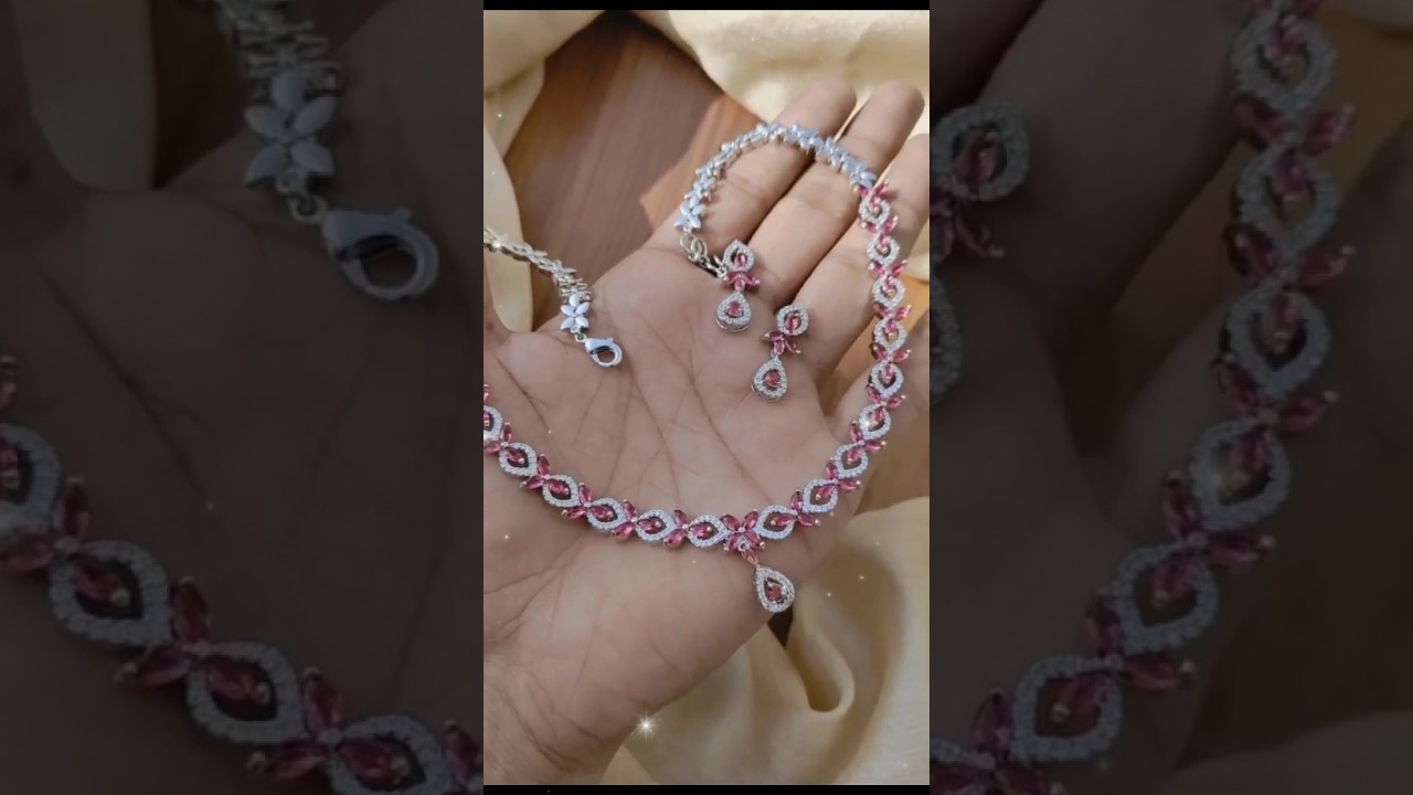 American diamonds nacklac set 💎💯