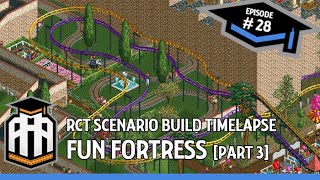Real Life Theme Park Designer Plays RCT: Fun Fortress [part 3]