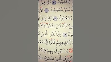 سورة البقرة من الأية 13 إلى 15