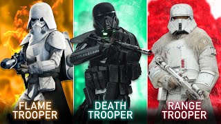 Every Stormtrooper Type Explained! (Canon Only)