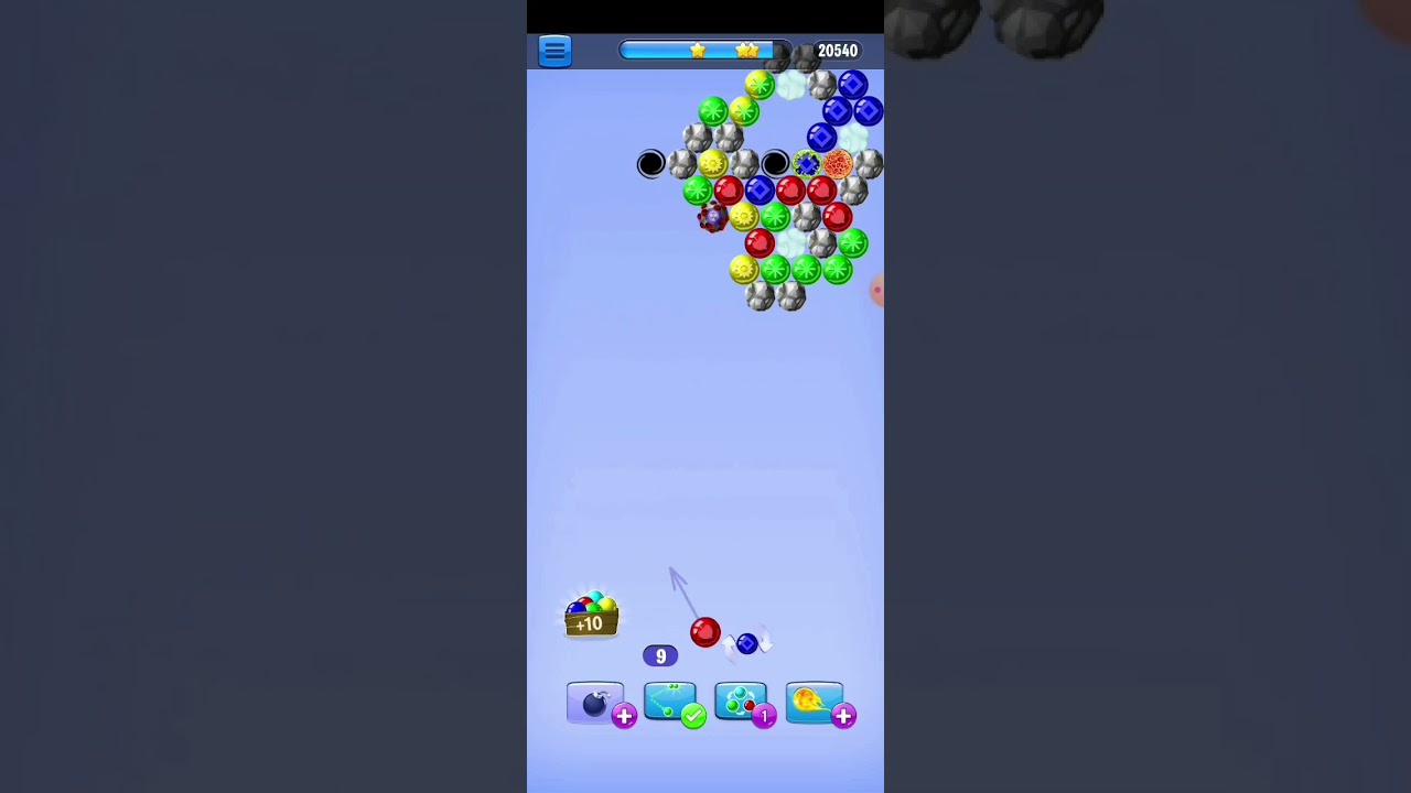 How to win level 953 in bubbles shooter