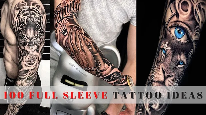 100. Most Attractive Full Sleeve Tattoo Designs For Men