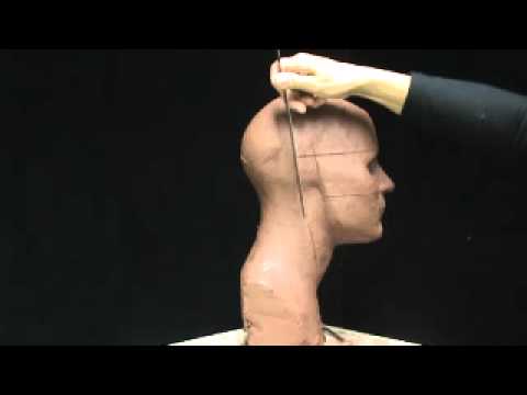 Mini Clay Bust Sculpture  How to Sculpt a Human Head in Clay 