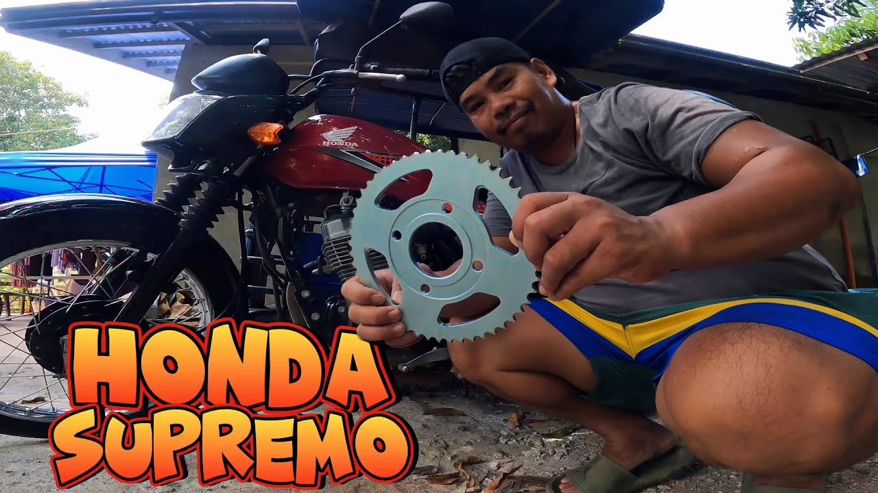 Ep358: ANG TAMANG SPROCKET SIZE PARA SAYONG HONDA SUPREMO