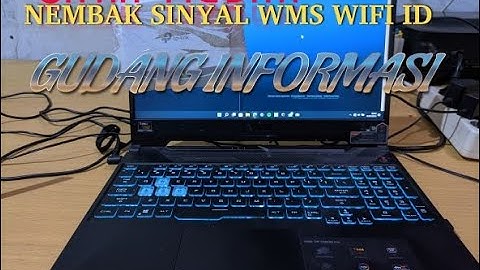 CARA MENANGKAP SINYAL WIFI ID