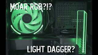 Новинка Cooler Master RGB 2021 года... Кронштейн для графического процессора, MF120 Prismatic и SF120M ARGB!