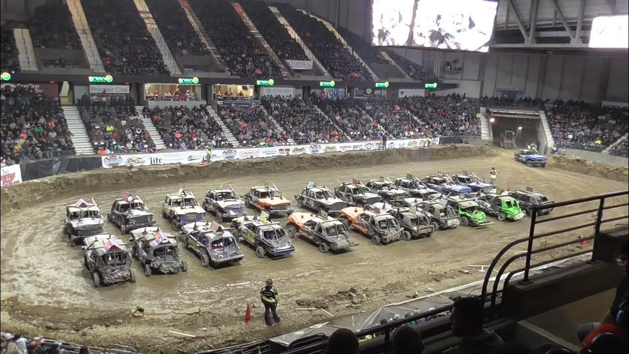 Blizzard Bash Demolition Derby 2023 National Teams B Main YouTube
