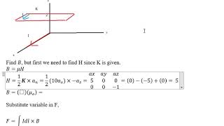 Example 6 (magnetic torque and moment)