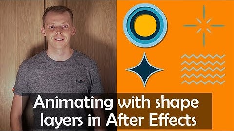 How to animate shape layers in After Effects! | After effects shape layers