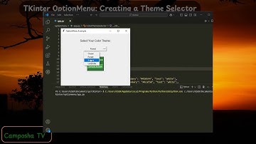 TKinter 12: OptionMenu