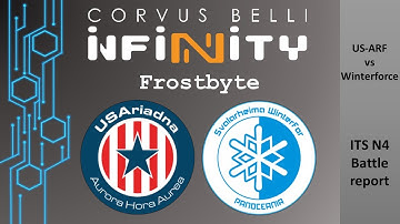 Infinity ITS 13 N4 Battle Report - Frostbyte: USAriadna Ranger Force v Svalarheima