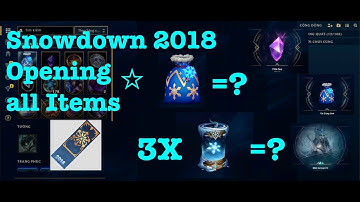 [League of Legends] - Mở Gói Vé Lễ Hội Tuyết Rơi + Tất Giáng Sinh Lễ hội tuyết rơi 2018 có gì hay???