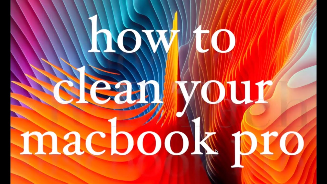 how to clean up my macbook pro to run faster