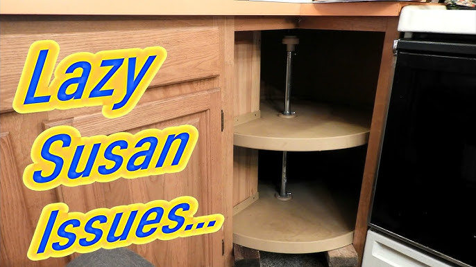 How To Fix Lazy Susan In Corner Of Kitchen