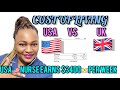 USA Nurse earns $3400 per week//Nursing in UK 🇬🇧 vs 🇺🇸 //COST of living USA 🇺🇸 VS UK