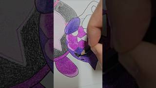 Pecharunt Color Pencil Drawing