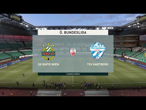 FIFA 21 | Rapid Wien vs Hartberg - Austria Tipico Bundesliga | 14/03/2021 | 1080p 60FPS