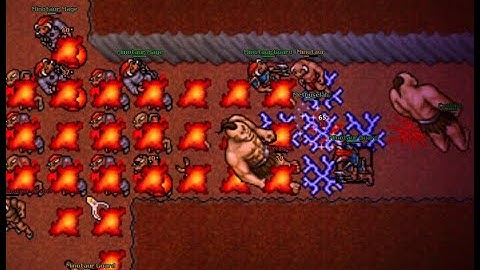 Dura (Tibia) - Mino/Cyclops Raid at Mintwallin path