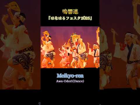 鳴門教育大学生が踊る 鳴響連❗ 『はなはるフェスタ2025』 阿波踊り Awa-Odori / Meikyo-ren