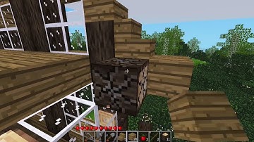Making the Wooden House From the Minecraft Construction Handbook in Minetest PART 2
