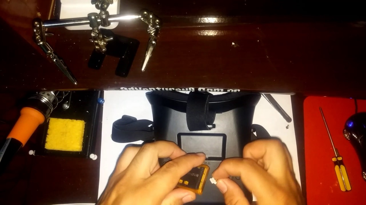 Instalação Eachine Pro DVR em um Furibee VR01