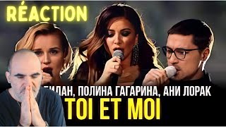 Дима Билан, Полина Гагарина, Ани Лорак - Toi et Moi ║ Réaction Française !